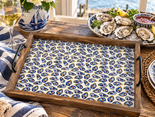 Acadia Wood Oyster Tray- 2 sizes