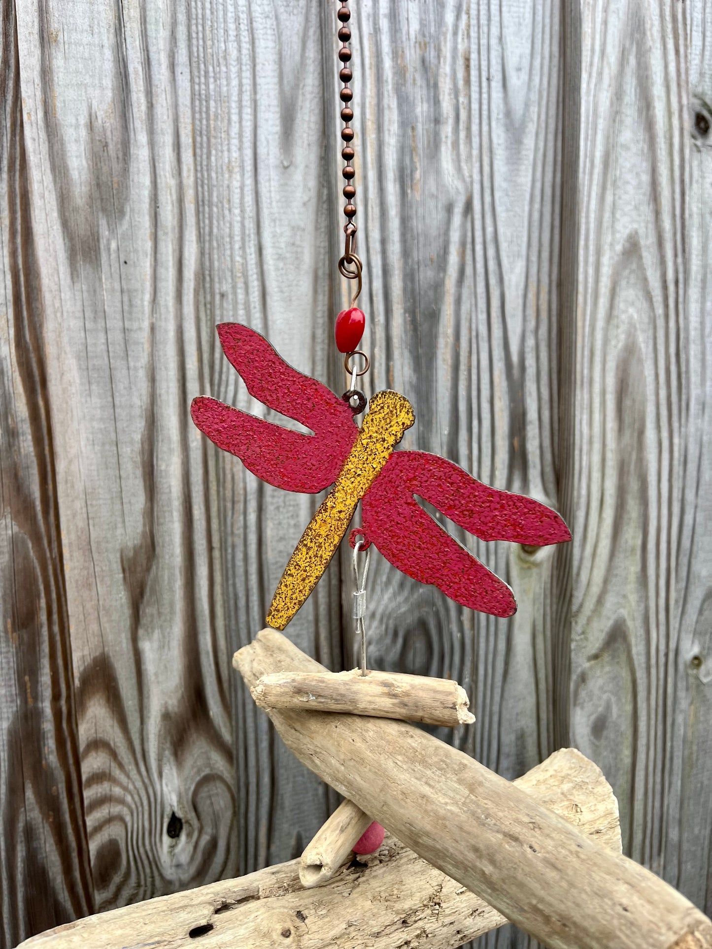 Dragonfly Driftwood Mobile