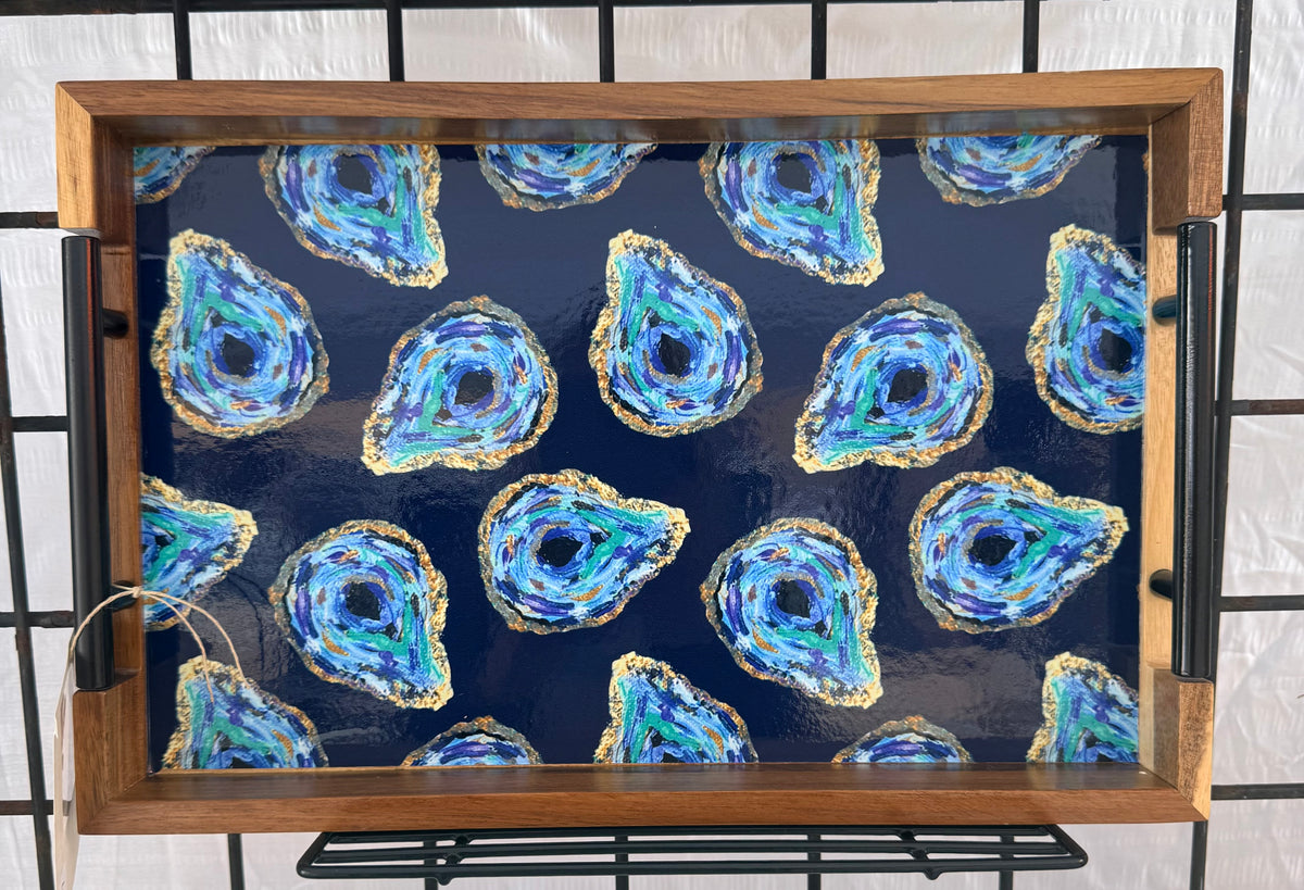 Gorgeous Acadia Wood Oyster Tray