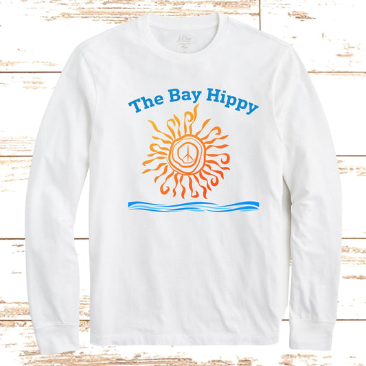 Bay Hippy Logo LS Tee