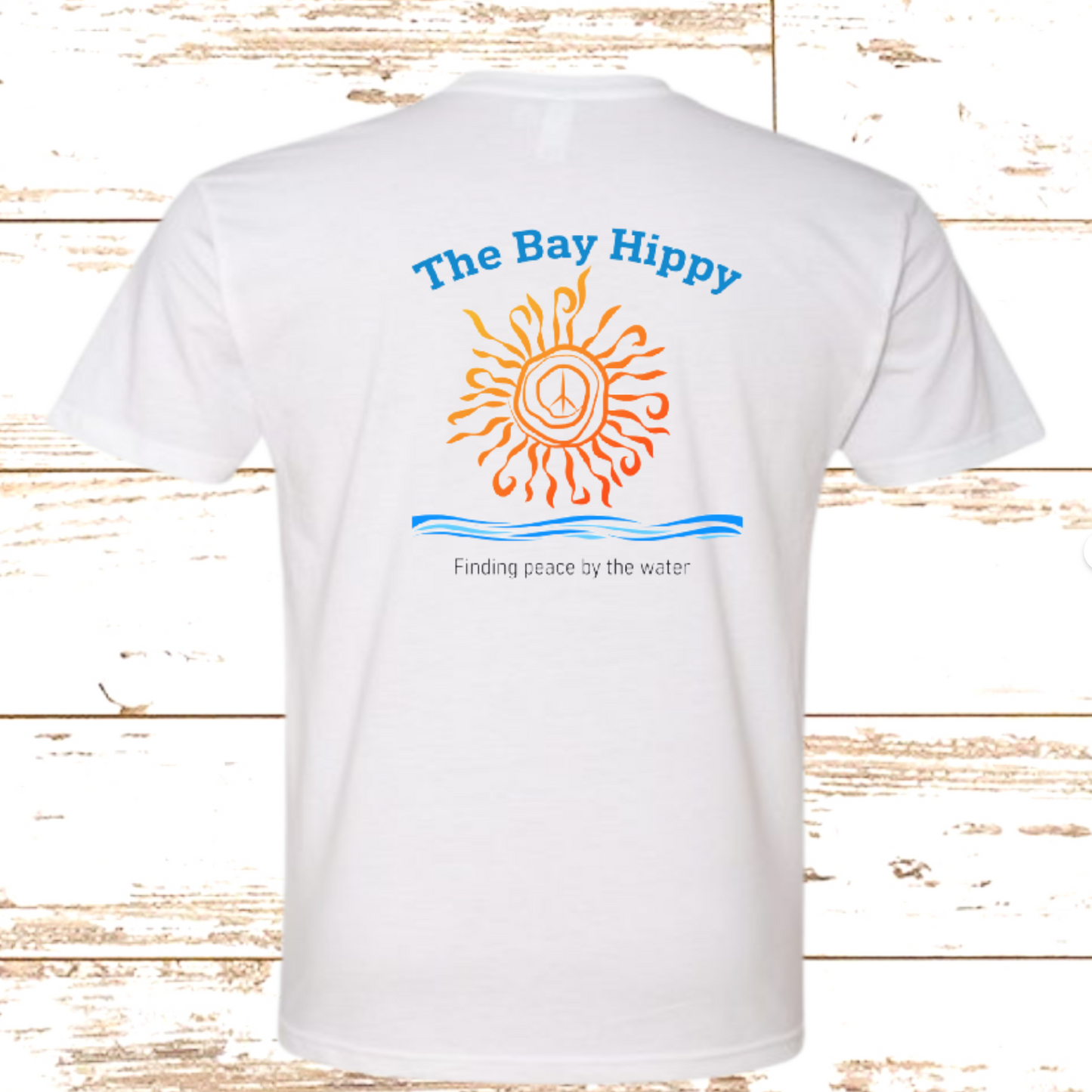 Bay Hippy Logo SS Tee- Back Print