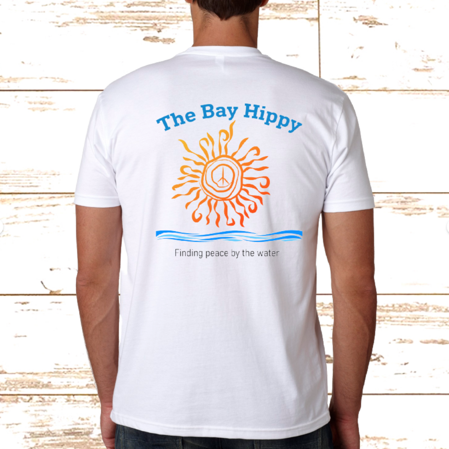 Bay Hippy Logo SS Tee- Back Print